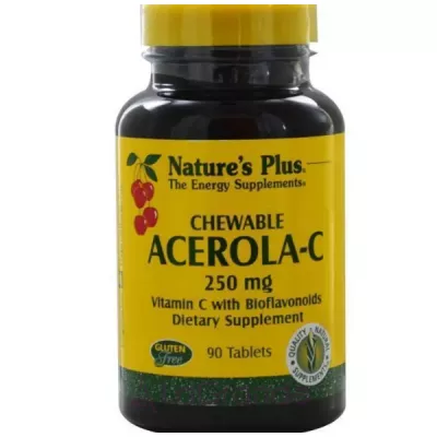 NaturesPlus Acerola-C Chewable 250 mg  (-)  