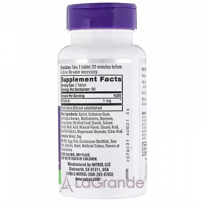 Natrol Melatonin Fast Dissolve 1 mg    1 ,   