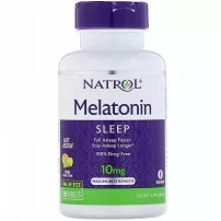 Natrol Melatonin Maximum Strength Fast Dissolve 10 mg, Citrus Flavor ��������� �������� ���������� 10 ��, � ������ ����������