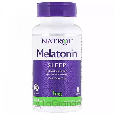 Natrol Melatonin Time Release 1 mg    1 