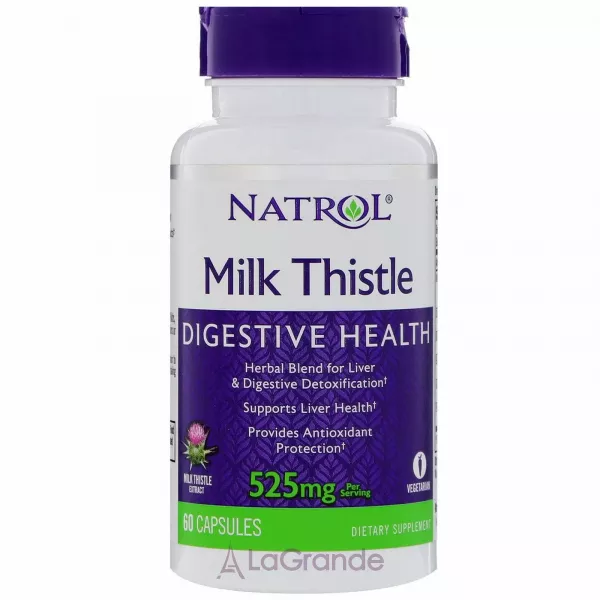 Natrol Milk Thistle 525 mg ���������� 525 ��