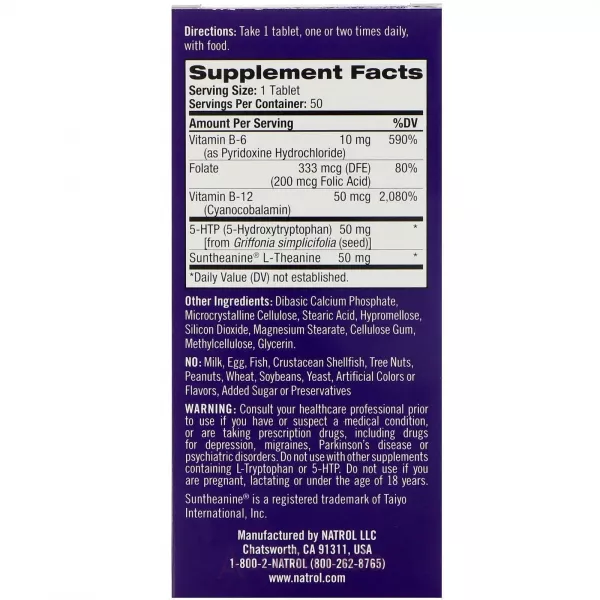 Natrol Mood Possitive 5-HTP 5-�����������������