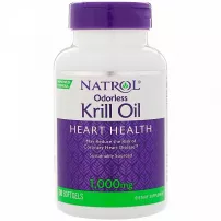 Natrol Odorless Krill Oil 1000 mg ����� 3 � �'��� ����� 1000 ��