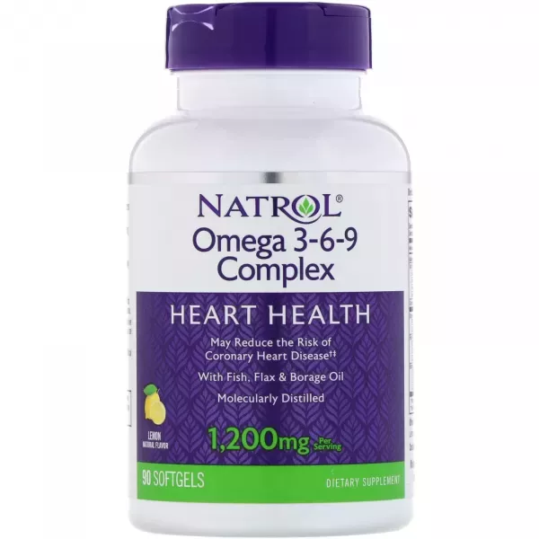 Natrol Omega 3-6-9 Complex 1200 mg �������� ����� 3-6-9 1200 ��