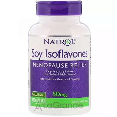 Natrol Soy Isoflavones 50 mg   50 