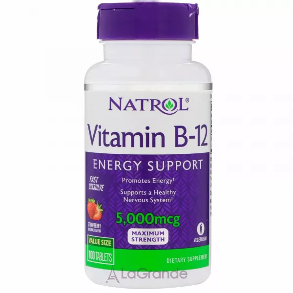 Natrol Vitamin B-12 Fast Dissolve 5000 mcg ������� �12 5000 ���, �� ������ ��������