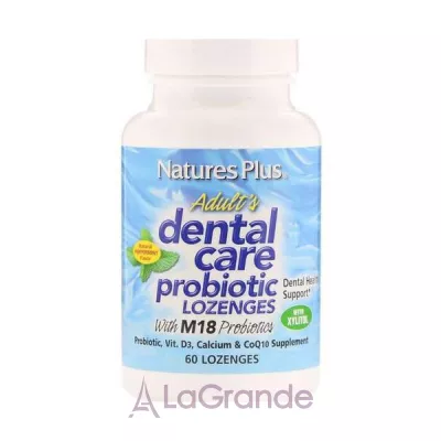 NaturesPlus Adult's Dental Care Probiotic Peppermint Flavor ó㳺    ,    '