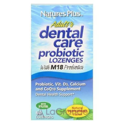 NaturesPlus Adult's Dental Care Probiotic Peppermint Flavor ó㳺    ,    '