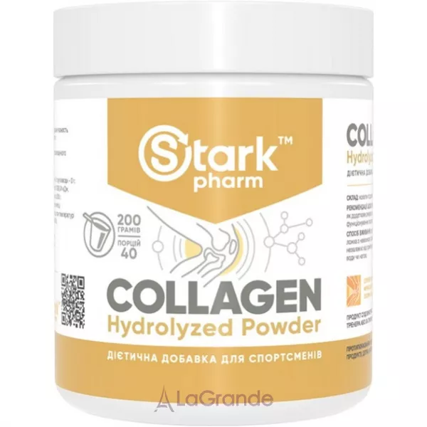 Stark Pharm Collagen Hydrolyzed Pure Powder 200g ����������� ������� 