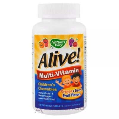 Nature's Way Alive! Multi-Vitamin Children's Chewable           