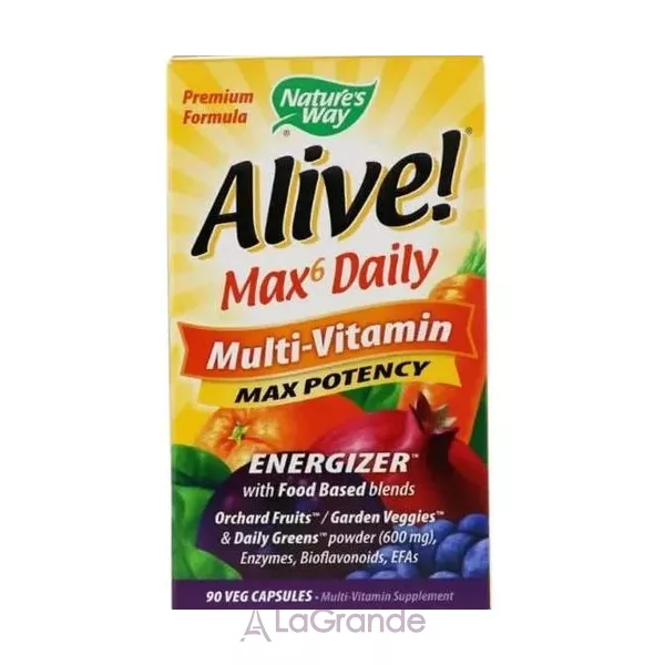 Nature's Way Alive! Max6 Daily Multi-Vitamin ������������ � ��������