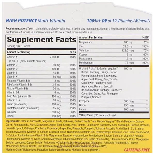 Nature's Way Alive! Men's Energy ������������ ��� ������� � ���������