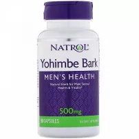 Natrol Yohimbe Bark 500 mg ������� 500 ��