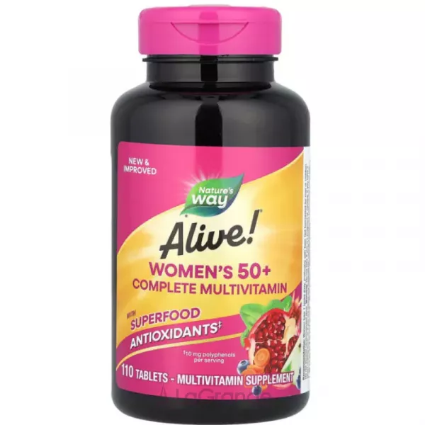 Nature's Way Alive! Women's 50+ Complete Multivitamin �������������� ��� ������ 50+ � ���������