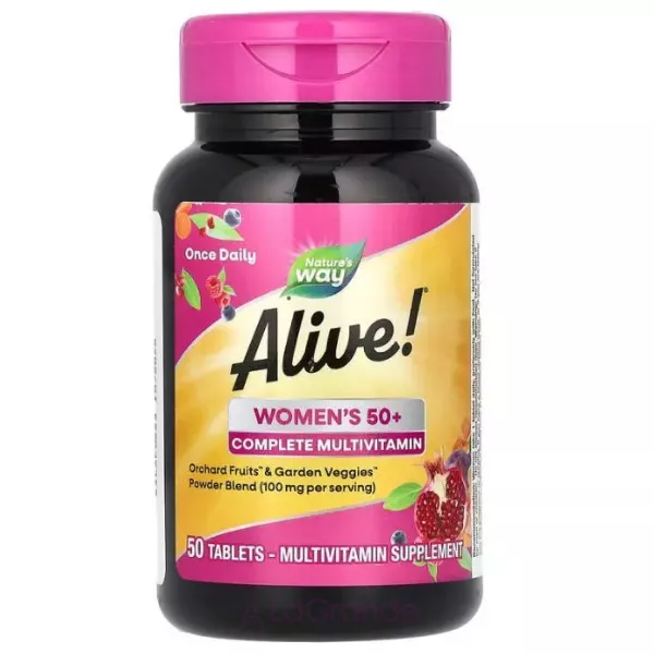Nature's Way Alive! Women's 50+ Complete Multivitamin �������������� ��� ������ 50+ � ���������