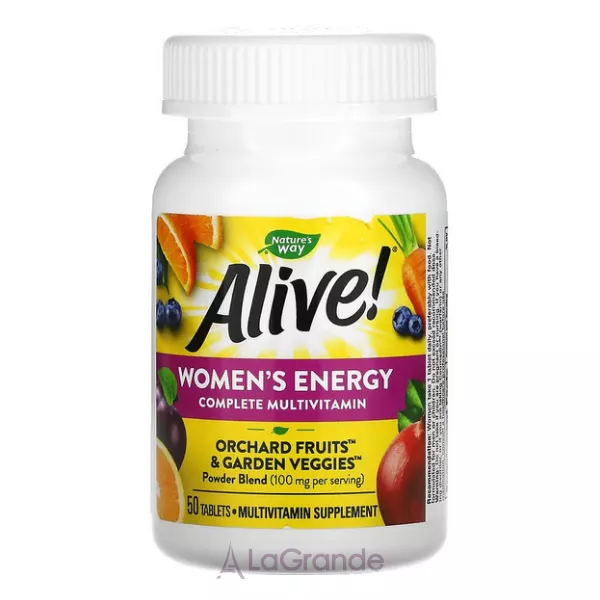 Nature's Way Alive! Women's Energy Complete Multivitamin �������������� ��� ������ � ���������