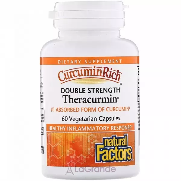Natural Factors Double Strength Theracurmin ������� ������� ����