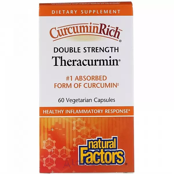 Natural Factors Double Strength Theracurmin ������� ������� ����