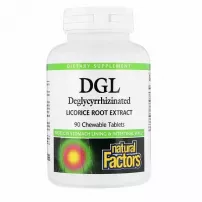 Natural Factors DGL Deglycyrrhizinated Licorice Root Extract ������ �������, ��������