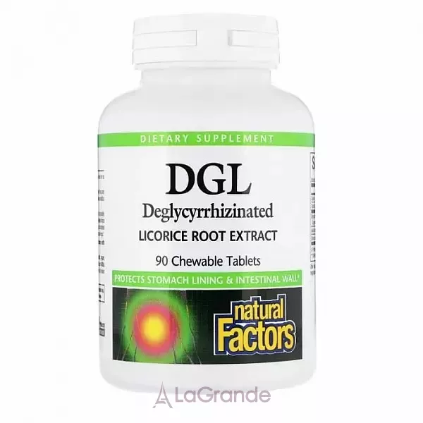 Natural Factors DGL Deglycyrrhizinated Licorice Root Extract ������ �������, ��������