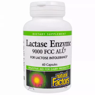 Natural Factors Lactase Enzyme  300 