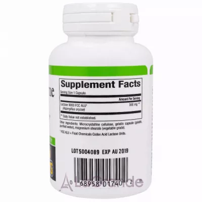 Natural Factors Lactase Enzyme  300 