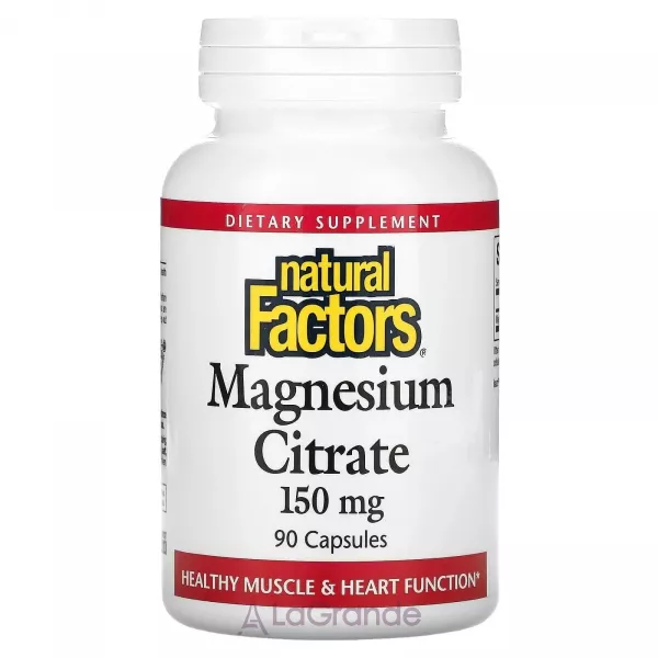 Natural Factors Magnesium Citrate 150 mg ������ ������ 150 ��