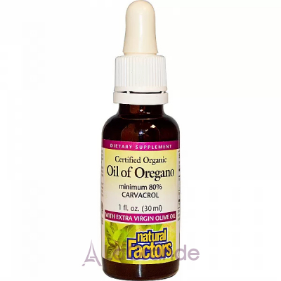 Natural Factors Oil of Oregano  