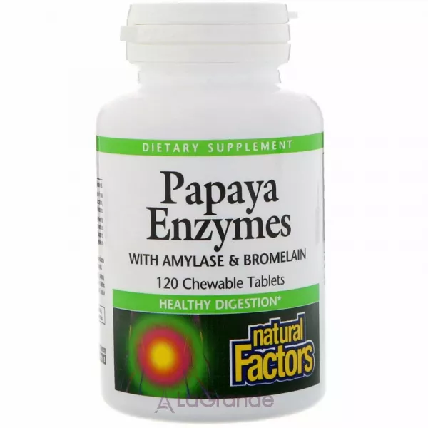 Natural Factors Papaya Enzymes ������ �������� �����