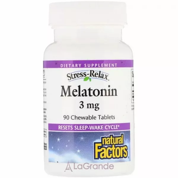 Natural Factors Melatonin 3 mg ��������� 3 ��