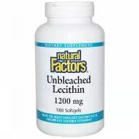 Natural Factors Unbleached Lecithin 1200 mg ������������ ������� 1200 ��