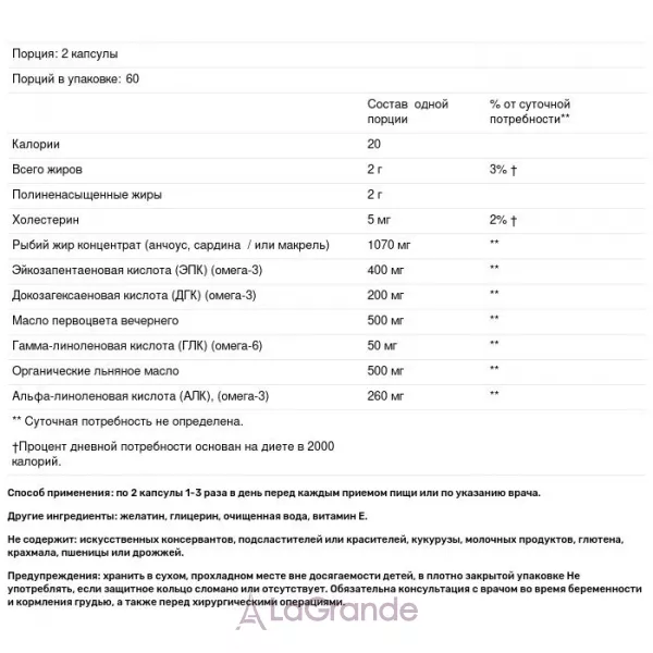 Natural Factors WomenSense RxOmega-3 �����-3, ������� ��� ����
