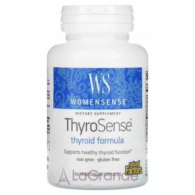 Natural Factors WomenSense ThyroSense Thyroid Formula     