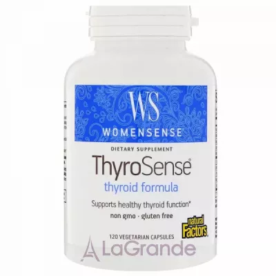 Natural Factors WomenSense ThyroSense Thyroid Formula ϳ    