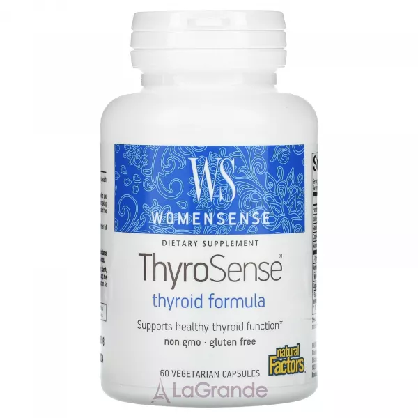 Natural Factors WomenSense ThyroSense Thyroid Formula ϳ������� ��������� ������ ��� ����