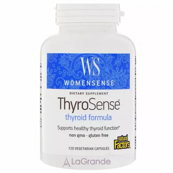 Natural Factors WomenSense ThyroSense Thyroid Formula ϳ������� ��������� ������ ��� ����