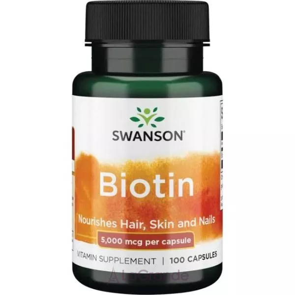 Swanson Biotin 5000 mcg ĳ������ ������� 
