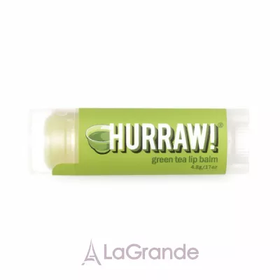 Hurraw! Green Tea Lip Balm     