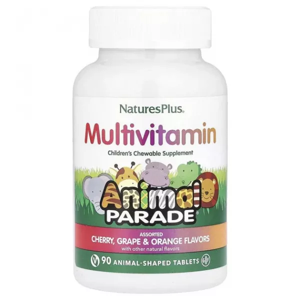 Natures Plus Animal Parade Children's Chewable Multi-Vitamin & Mineral  Assorted Flavors ³����� ��� ���� ����� ����� � ��������� ��������