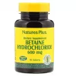 Natures Plus Betaine Hydrochloride 600 mg   600  