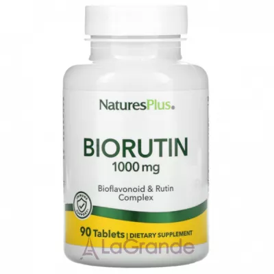 Natures Plus BioRutin 1000 mg  1000   