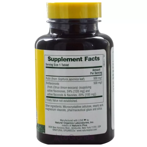 Natures Plus BioRutin 1000 mg ����� 1000 �� � ���������