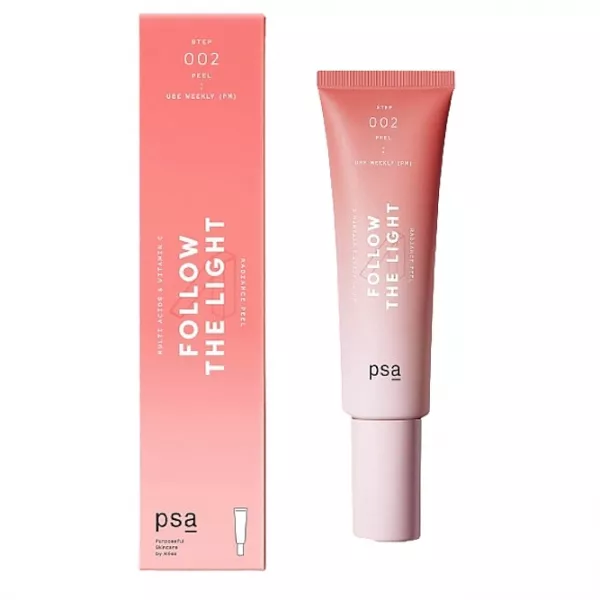PSA Follow The Light Multi Acids & Vitamin C Radiance Peel ϳ��� ��������-�������� ��� ����� ����