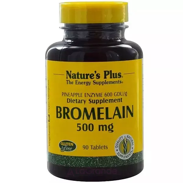 NaturesPlus Bromelain 500 mg ��������� 500 �� � ���������
