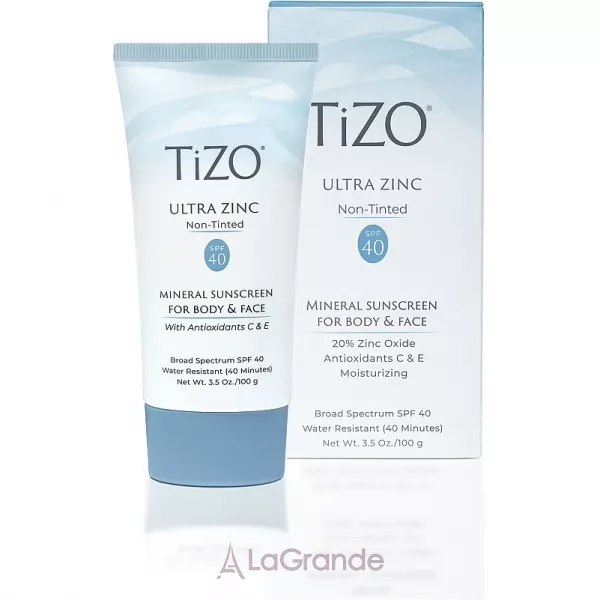 TiZO Ultra Zinc Body & Face Non-Tinted SPF 40 ���� ��� ���� � ���� �����������, �������������� ��� �������