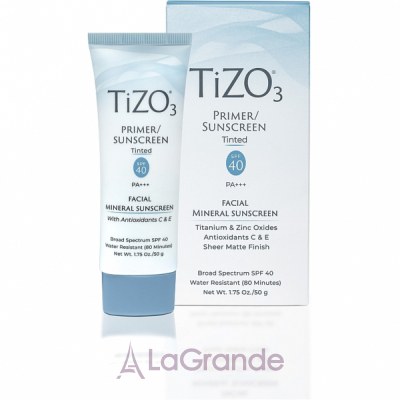 TiZO Primer Sunscreen Tinted SPF 40 -   ,   