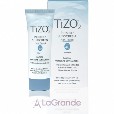 TiZO 2 Facial Primer Sunscreen Non-tinted SPF 40 -   ,   