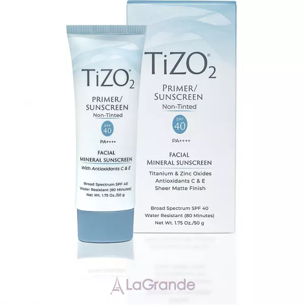 TiZO 2 Facial Primer Sunscreen Non-tinted SPF 40 ����-������� ��� ���� �����������, �������������� ��� �������