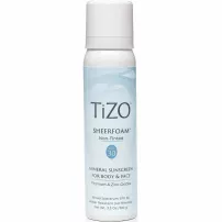 TiZO SheerFoam Body & Face Non-Tinted SPF 30 ����� ����������� �������������� ��� ���� � ���� ��� �������