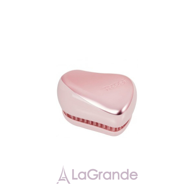 Tangle Teezer Compact Styler Pink Matte Chrome       